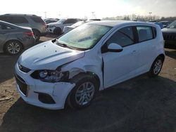 Salvage cars for sale at Indianapolis, IN auction: 2017 Chevrolet Sonic