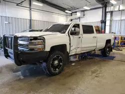 Salvage trucks for sale at Casper, WY auction: 2015 Chevrolet Silverado K3500 High Country