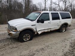 Salvage cars for sale at Northfield, OH auction: 2001 Ford Excursion Limited