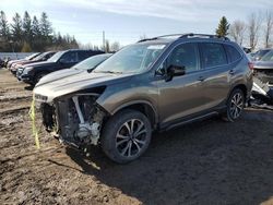 Subaru Vehiculos salvage en venta: 2021 Subaru Forester Limited