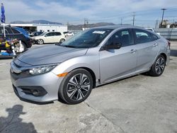 Salvage cars for sale at Sun Valley, CA auction: 2016 Honda Civic EX