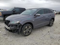 Salvage cars for sale at Taylor, TX auction: 2017 Acura RDX Advance