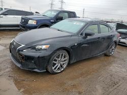 Salvage cars for sale at Elgin, IL auction: 2015 Lexus IS 350