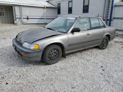 Salvage cars for sale at Prairie Grove, AR auction: 1989 Honda Civic LX