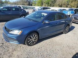 Salvage cars for sale at Riverview, FL auction: 2017 Volkswagen Jetta SE