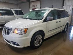 Salvage cars for sale at Elgin, IL auction: 2011 Chrysler Town & Country Limited