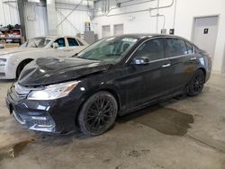 Salvage cars for sale at Ottawa, ON auction: 2016 Honda Accord EX