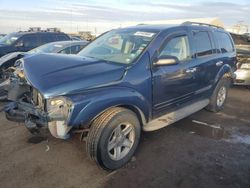 Dodge Durango slt salvage cars for sale: 2005 Dodge Durango SLT