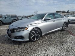 Salvage cars for sale at Hueytown, AL auction: 2018 Honda Accord Sport