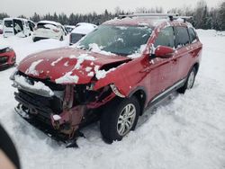 Mitsubishi Vehiculos salvage en venta: 2019 Mitsubishi Outlander SE