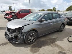 Salvage cars for sale at Miami, FL auction: 2015 Nissan Sentra S