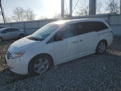 Salvage cars for sale at Windsor, NJ auction: 2013 Honda Odyssey Touring