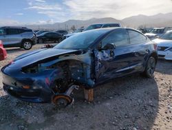 Salvage cars for sale at auction: 2021 Tesla Model 3