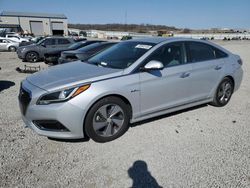 Salvage cars for sale at Earlington, KY auction: 2017 Hyundai Sonata Hybrid