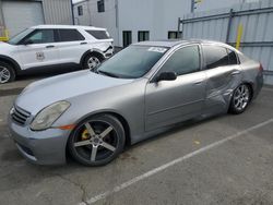 2004 Infiniti G35 en venta en Vallejo, CA