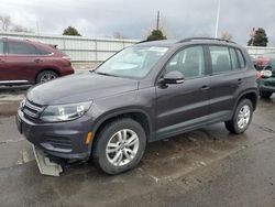 Volkswagen salvage cars for sale: 2016 Volkswagen Tiguan S