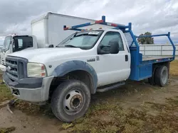 Salvage trucks for sale at Fresno, CA auction: 2007 Ford F550 Super Duty