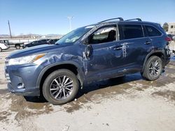 Salvage cars for sale at Littleton, CO auction: 2018 Toyota Highlander SE