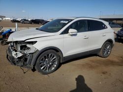 Lincoln mkc Vehiculos salvage en venta: 2015 Lincoln MKC