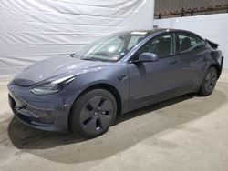 Salvage cars for sale at Candia, NH auction: 2023 Tesla Model 3