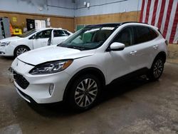 Vehiculos salvage en venta de Copart Kincheloe, MI: 2020 Ford Escape Titanium