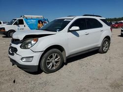 Salvage cars for sale at Houston, TX auction: 2016 Chevrolet Equinox LT