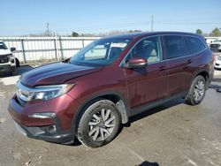 Salvage cars for sale at Montgomery, AL auction: 2021 Honda Pilot EXL