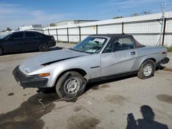 Salvage cars for sale at Bakersfield, CA auction: 1981 Triumph TR7