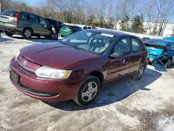 Salvage cars for sale at North Billerica, MA auction: 2003 Saturn Ion Level 1