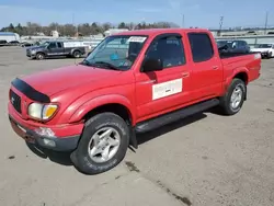 Toyota Tacoma salvage cars for sale: 2003 Toyota Tacoma Double Cab