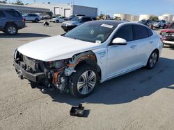 Salvage cars for sale at Martinez, CA auction: 2017 KIA Optima PLUG-IN Hybrid