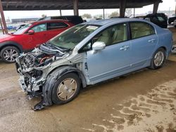 Vehiculos salvage en venta de Copart American Canyon, CA: 2008 Honda Civic Hybrid