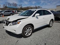 Salvage cars for sale at Spartanburg, SC auction: 2010 Lexus RX 350