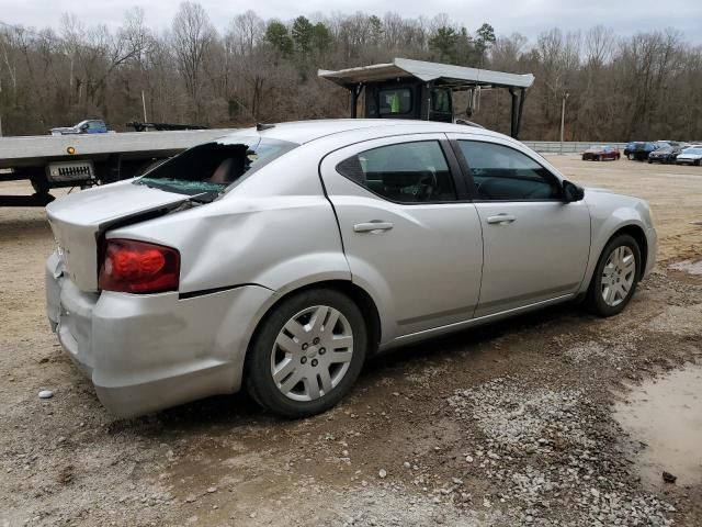 2012 Dodge Avenger SE