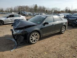 Salvage cars for sale at Chalfont, PA auction: 2010 Ford Fusion SEL