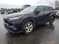 Toyota Highlander l salvage cars for sale: 2020 Toyota Highlander L