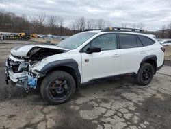 Salvage cars for sale at Marlboro, NY auction: 2022 Subaru Outback Wilderness