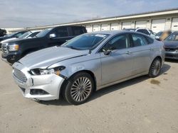 Salvage cars for sale at Louisville, KY auction: 2013 Ford Fusion Titanium