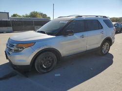 Salvage cars for sale at Orlando, FL auction: 2012 Ford Explorer XLT