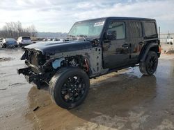 Salvage cars for sale at Cahokia Heights, IL auction: 2021 Jeep Wrangler Unlimited Sahara 4XE