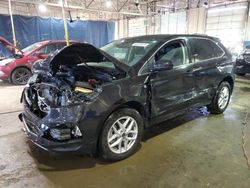 Salvage cars for sale at Woodhaven, MI auction: 2024 Ford Edge SEL