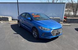 Salvage cars for sale at Kansas City, KS auction: 2017 Hyundai Elantra SE