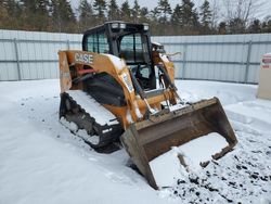 Salvage trucks for sale at Windham, ME auction: 2020 Case TR310B Tracked Skid Steer Loader