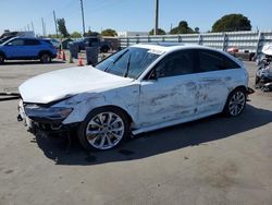 Salvage cars for sale at Miami, FL auction: 2018 Audi A6 Premium Plus