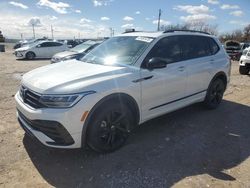 Salvage cars for sale at Oklahoma City, OK auction: 2023 Volkswagen Tiguan SE R-LINE Black