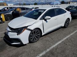 Salvage cars for sale at Van Nuys, CA auction: 2020 Toyota Corolla SE