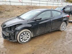 Salvage cars for sale at Davison, MI auction: 2012 Hyundai Elantra GLS