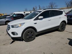 Salvage cars for sale at Bridgeton, MO auction: 2018 Ford Escape SE