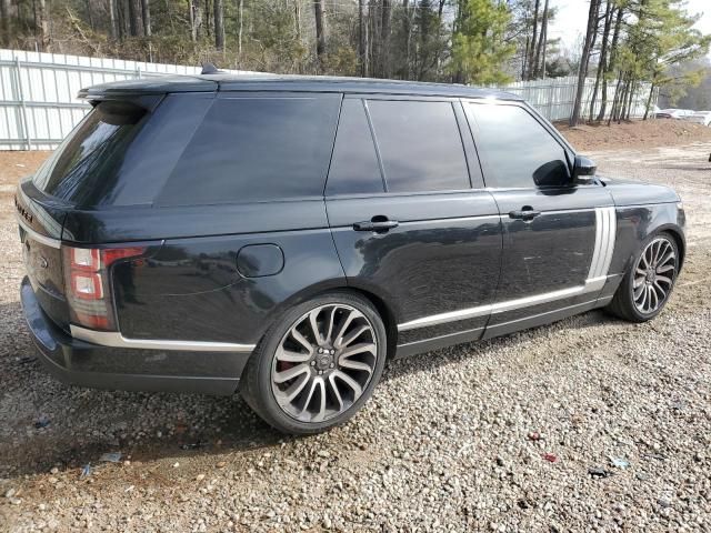 2016 Land Rover Range Rover Supercharged