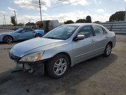 2007 Honda Accord SE en venta en Miami, FL